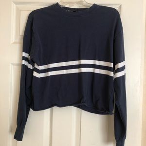 Striped Blue Top